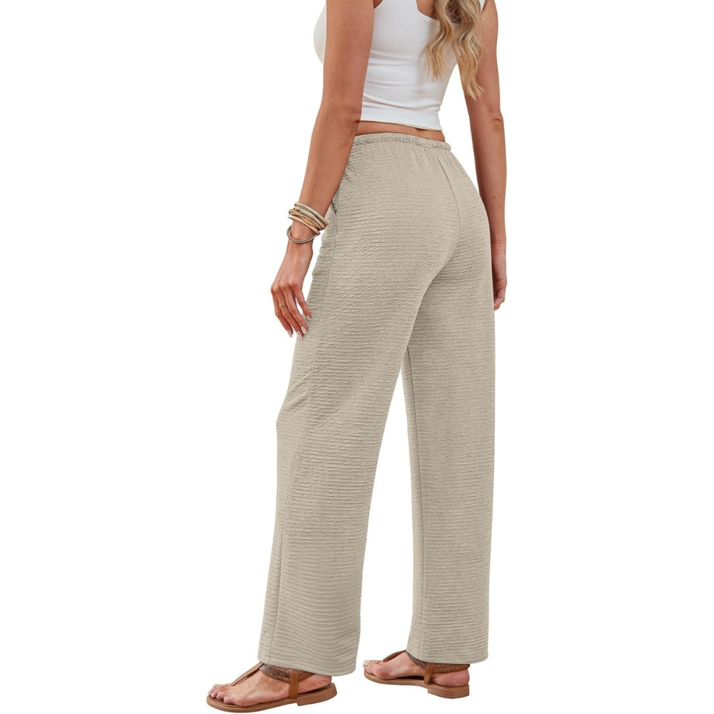 Mia Harper Ribbed Palazzo Pants