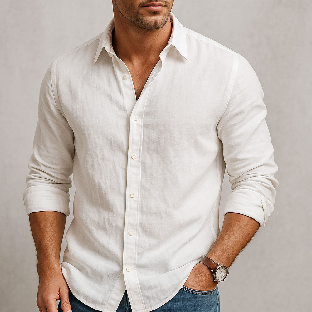 GIOVANNI Prestige Linen Shirt