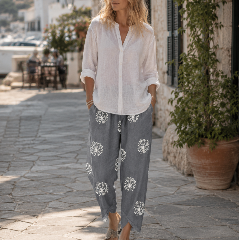Natalie Wright Printed Harem Pants
