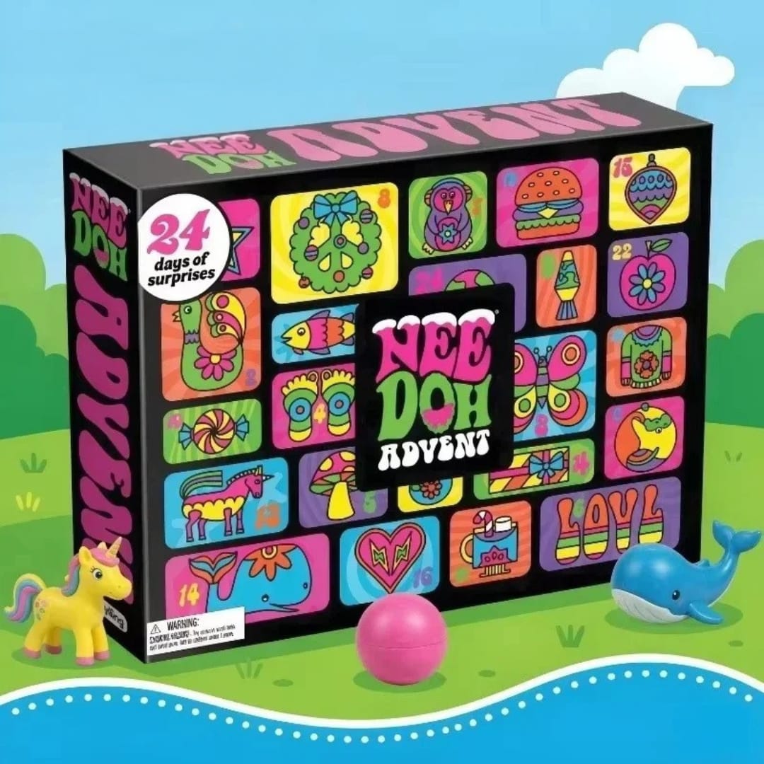 Squishy Toy Advent Calendar 2026 with 24 Squeeze Toy Surprises Holiday Countdown for Kids_2