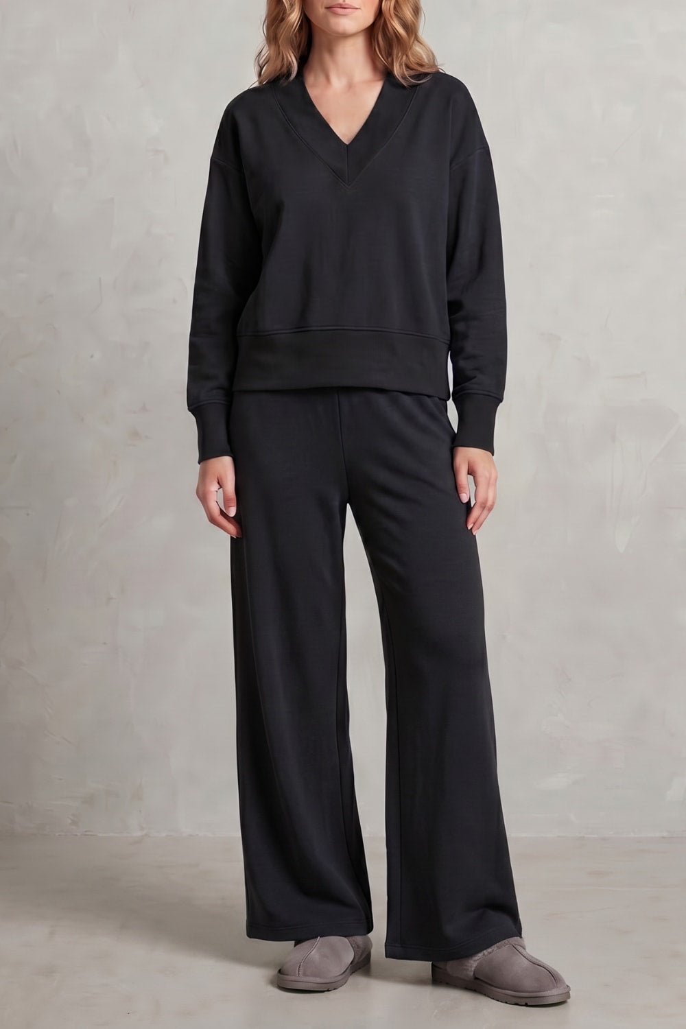 Dawn Fleece Wide Leg Two Piece Set_7