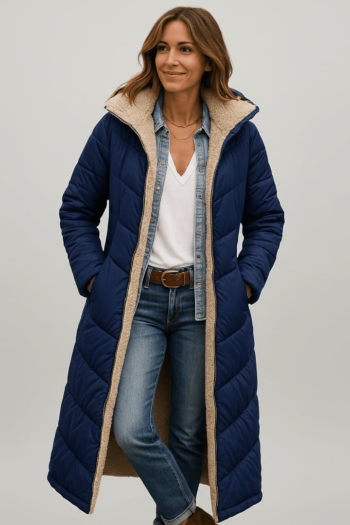 Elvira Sherpa Lined Maxi Puffer Coat_5