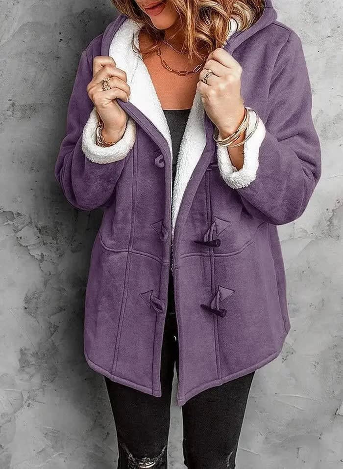 Andrea Fleece Lined Hooded Coat_4