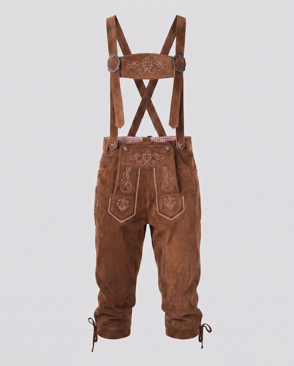 Dagmar Embroidered Oktoberfest Lederhosen Pants_7