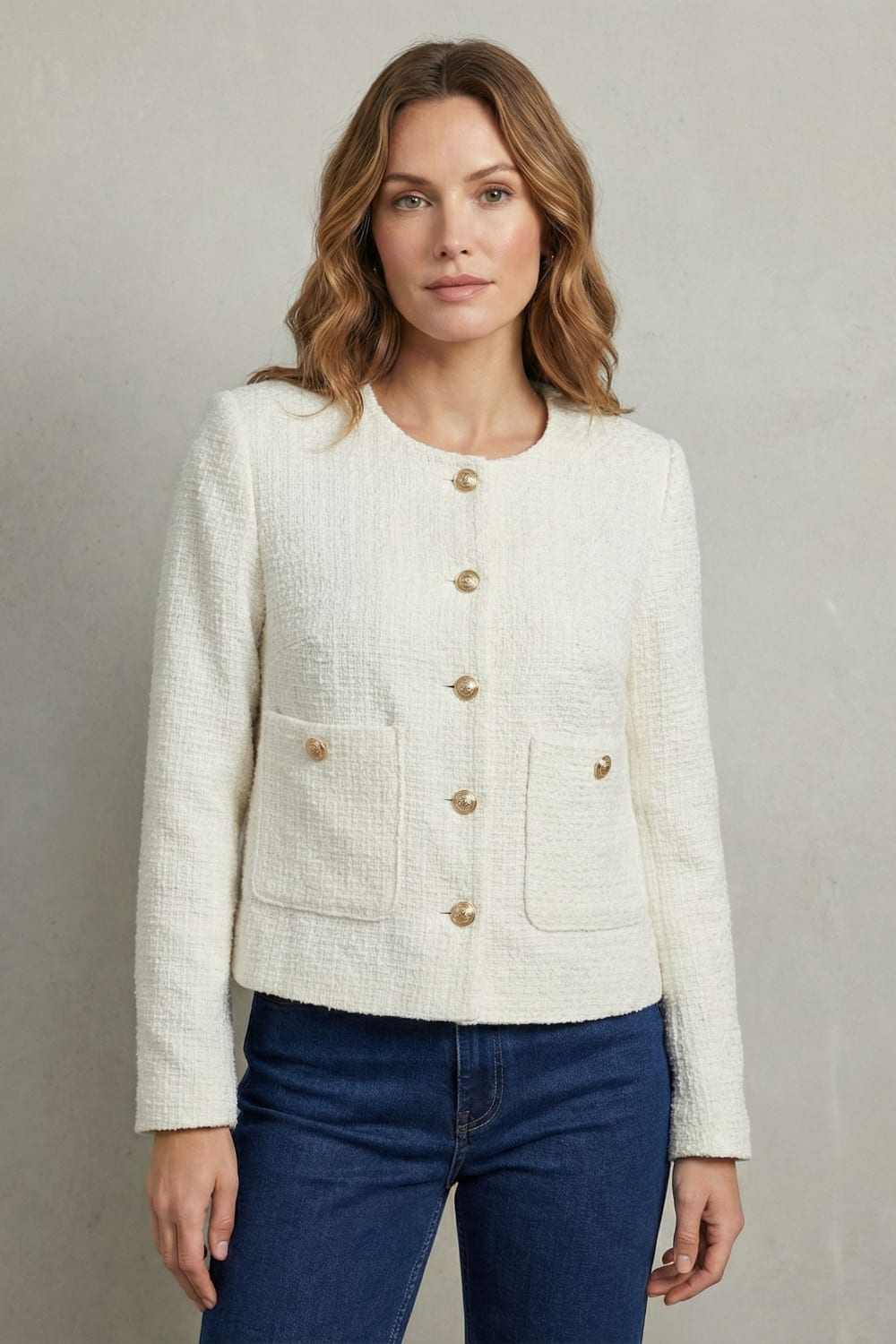 Gilberte Cropped Tweed Blazer_6