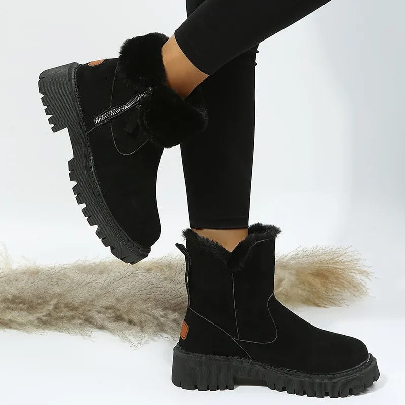 Arabella Faux Fur Platform Winter Boots_5