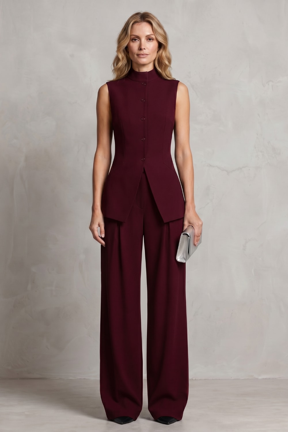 Eleanor Sleeveless Wide Leg Two Piece Set_12
