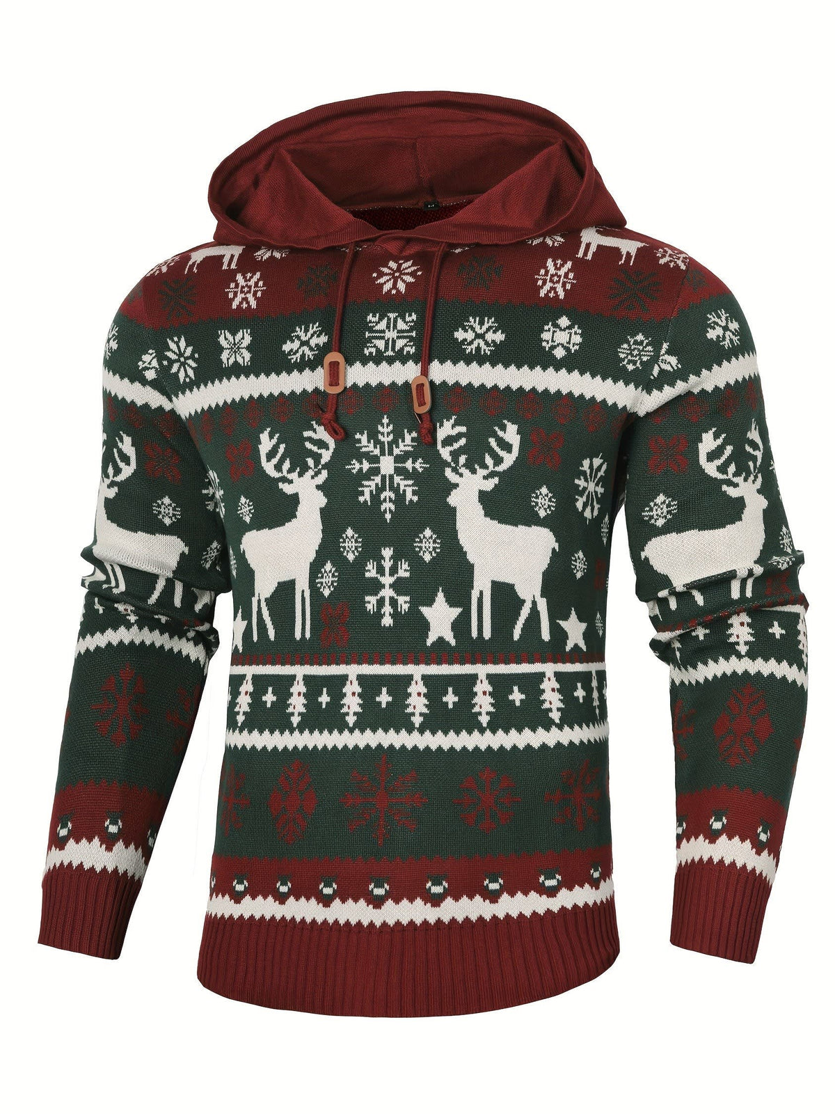 Oscar Hooded Reindeer Christmas Sweater_2