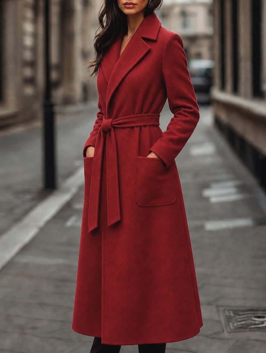 Domitia Belted Wool Coat_2