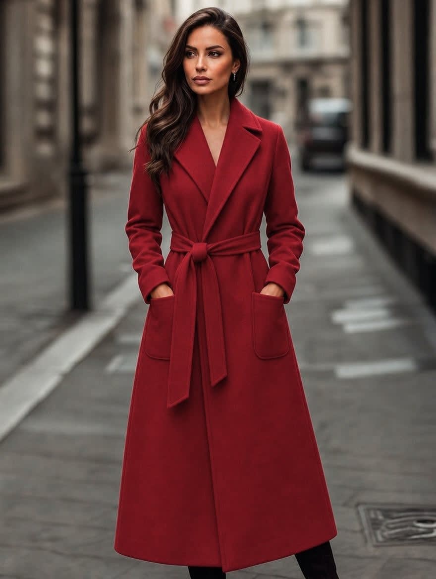 Domitia Belted Wool Coat_3