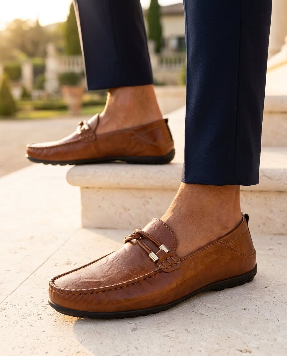 Roy Leather Driving Loafers_2