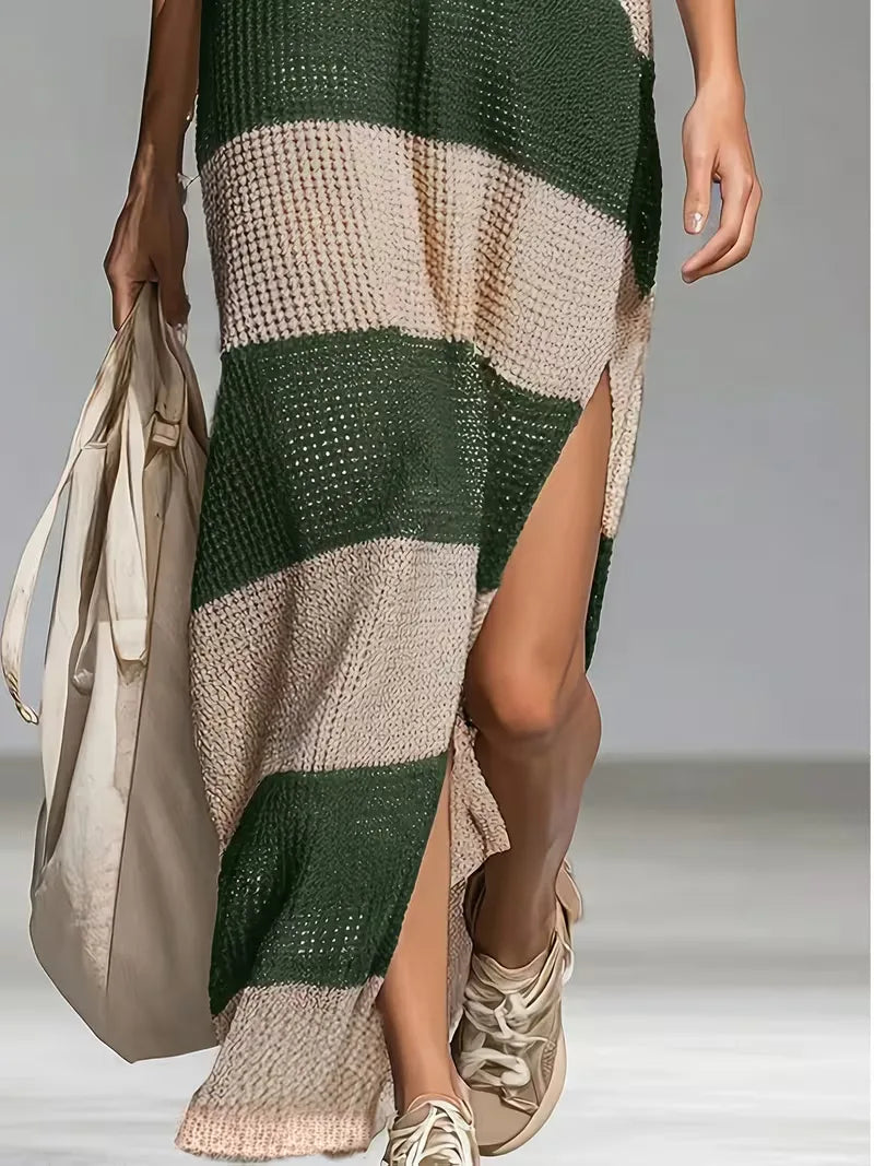 Ava Monroe Lightweight V-Neck Maxi Dress