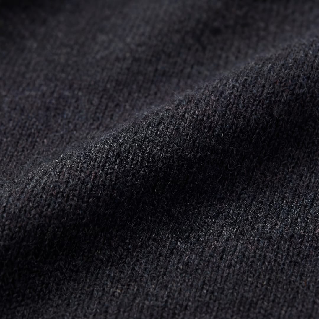 Wade Charcoal Half Zip Sweater_5