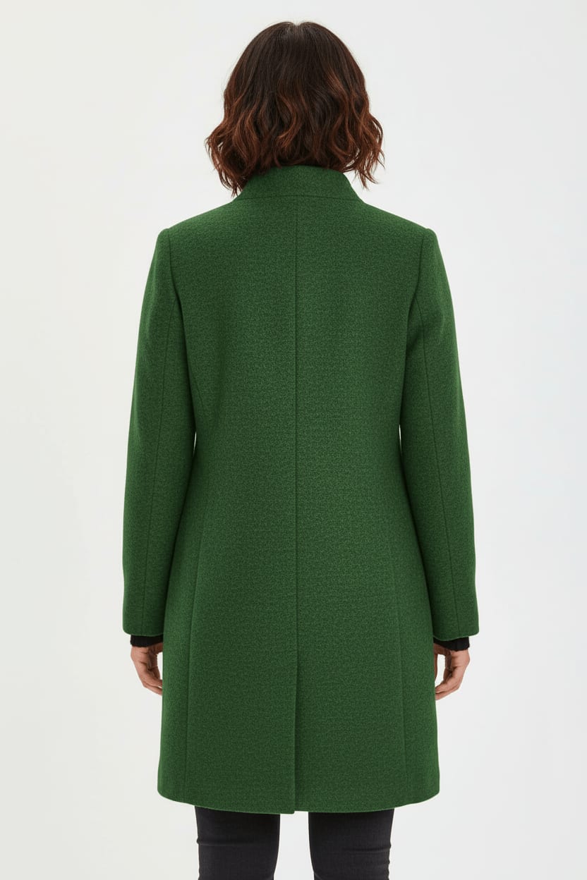 Evgenia Wool Blend Tailored Overcoat_19