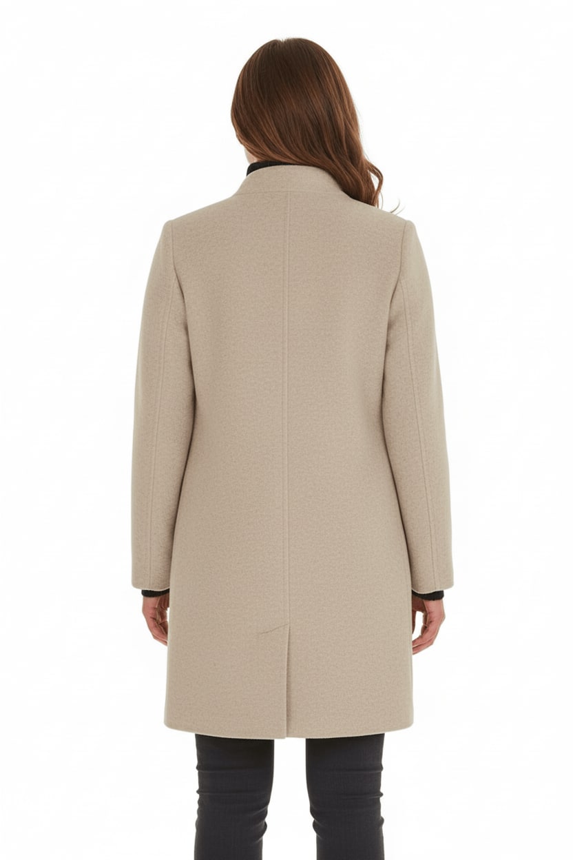 Evgenia Wool Blend Tailored Overcoat_21
