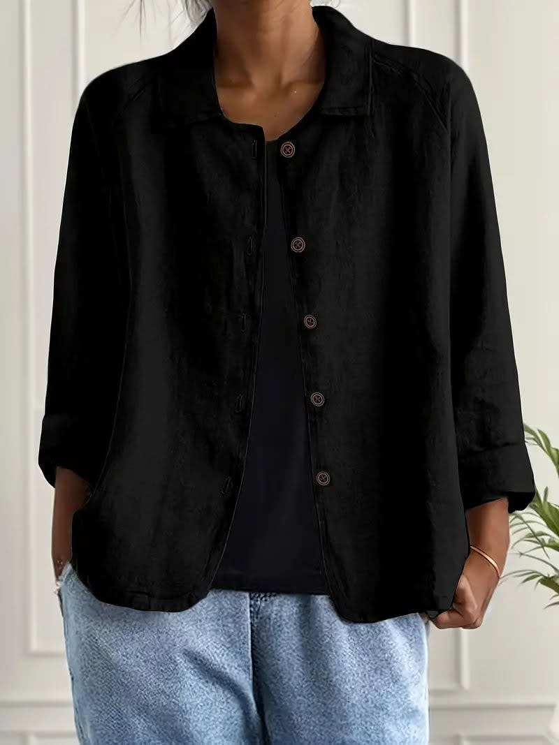 Julia Relaxed Fit Button Front Shirt Jacket_6