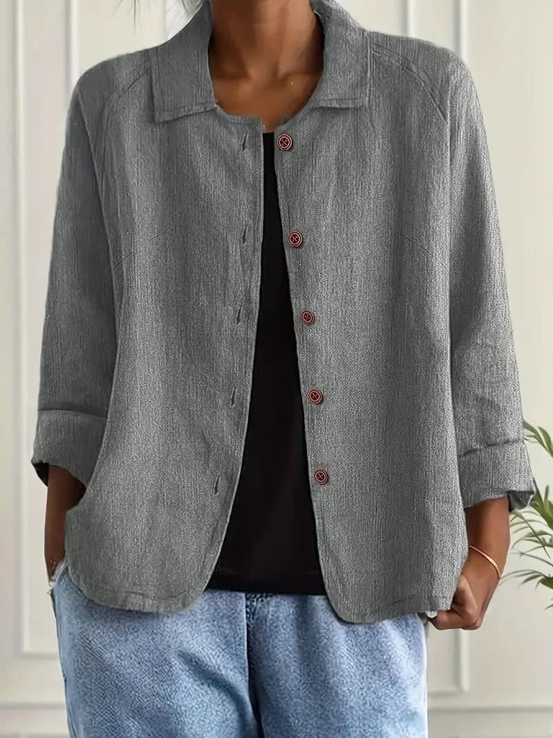 Julia Relaxed Fit Button Front Shirt Jacket_7