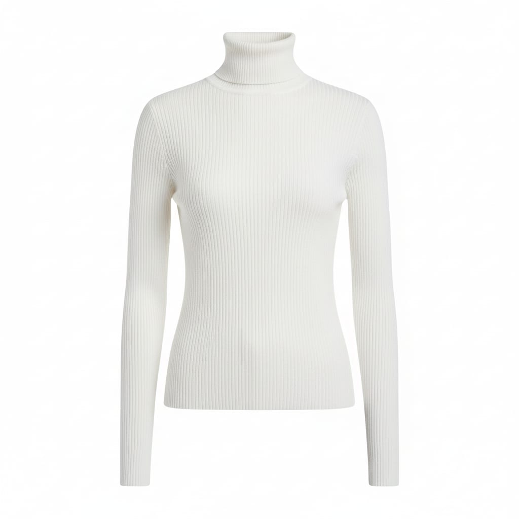 Ofelia Ribbed Turtleneck Knit Top_2