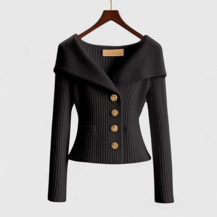 Caroline Ribbed Knit Cardigan_8