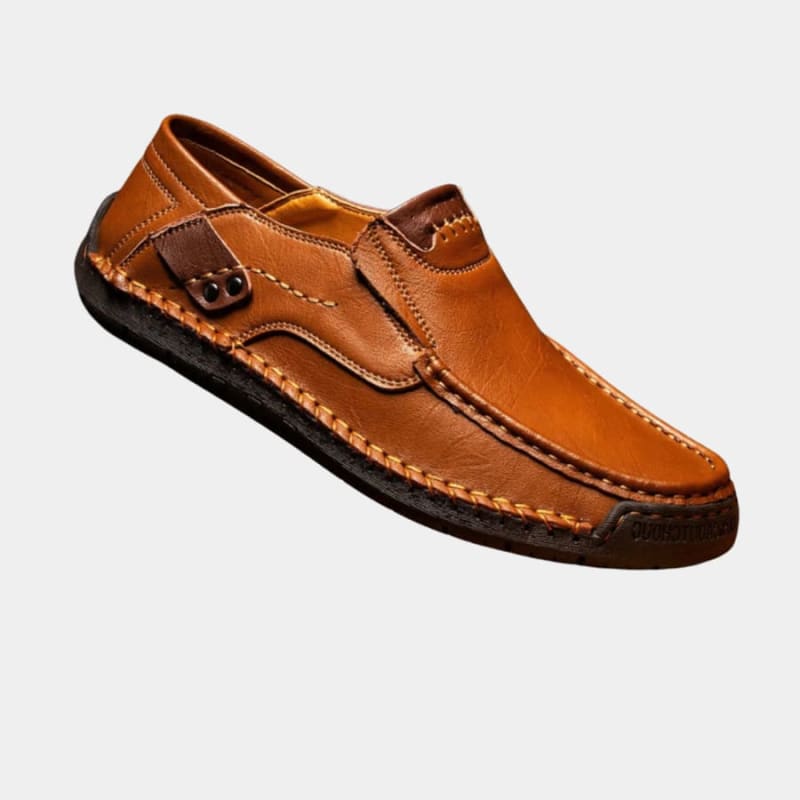 Rodney Hand Stitched Leather Loafers_1