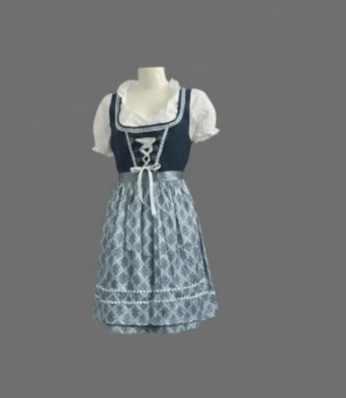 Birgitta Three Piece Oktoberfest Dirndl Dress_3