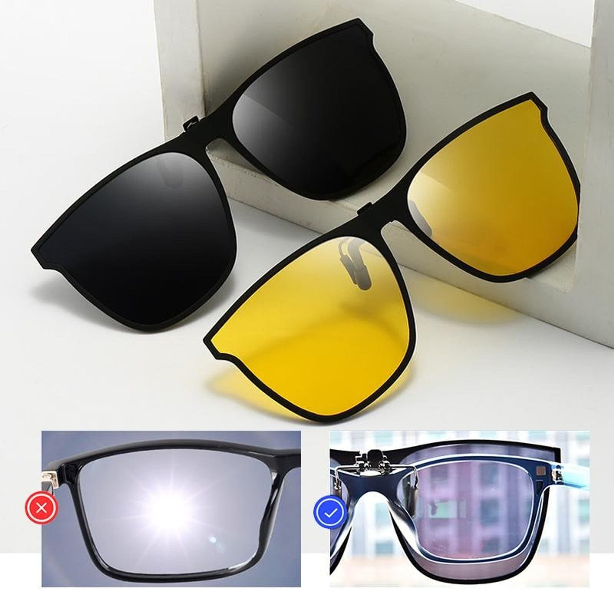 Selah Polarized Clip On Sunglasses_8