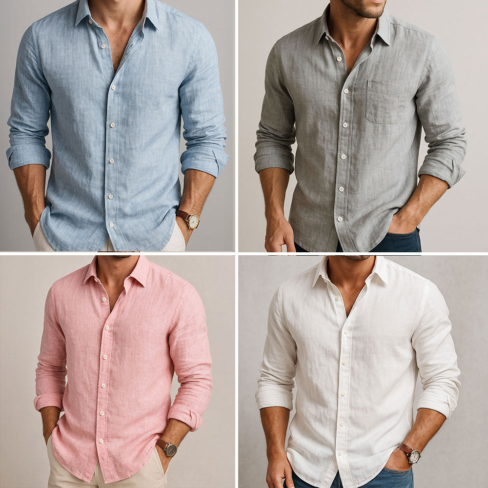 GIOVANNI Prestige Linen Shirt