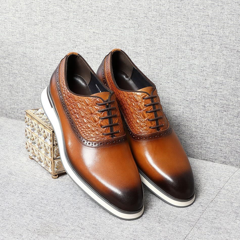 Gregory Leather Lightweight Oxford Shoes_14