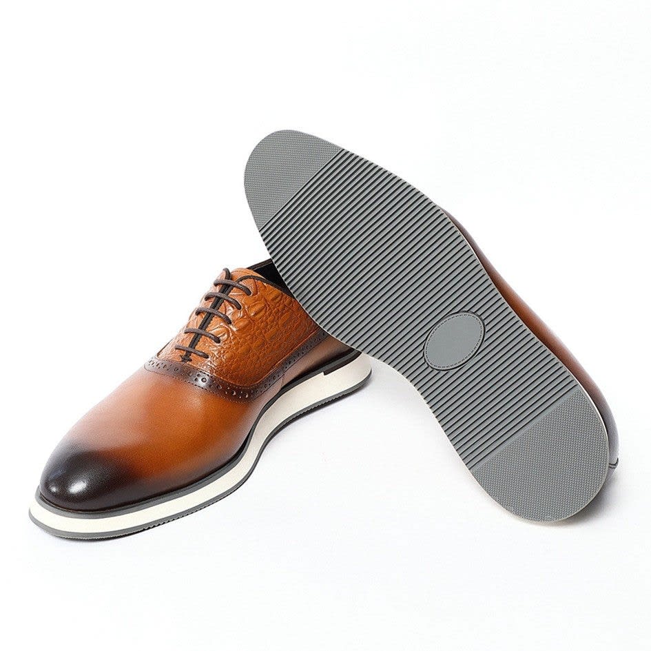 Gregory Leather Lightweight Oxford Shoes_16