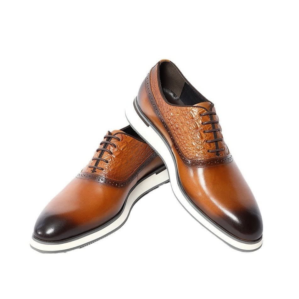 Gregory Leather Lightweight Oxford Shoes_4