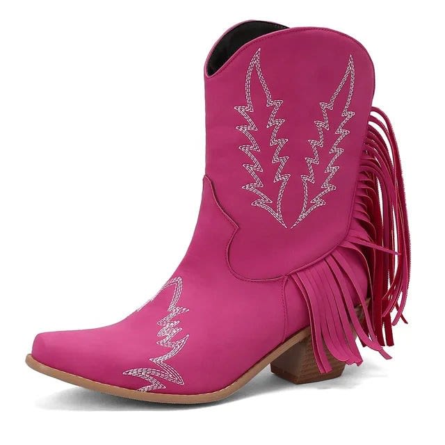Moriah Fringe Western Cowboy Boots_10