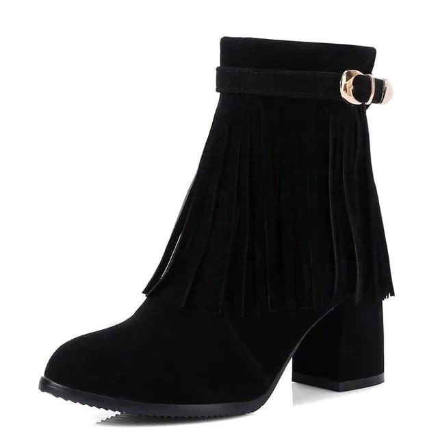 Moriah Fringe Western Cowboy Boots_12