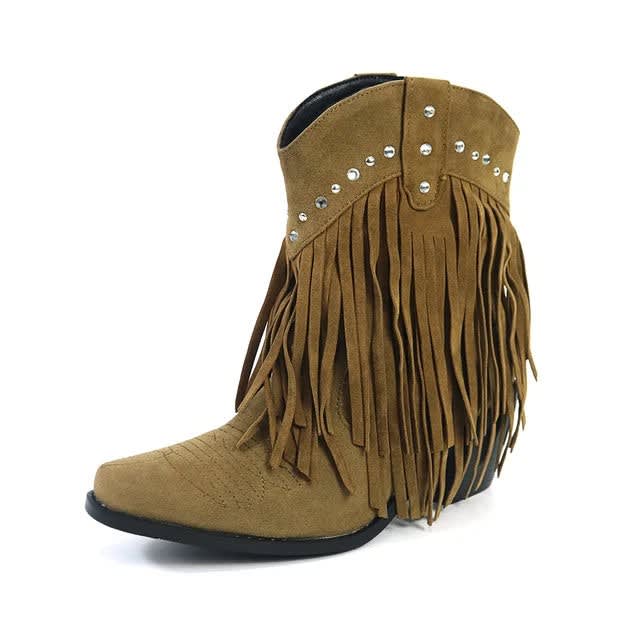 Moriah Fringe Western Cowboy Boots_7