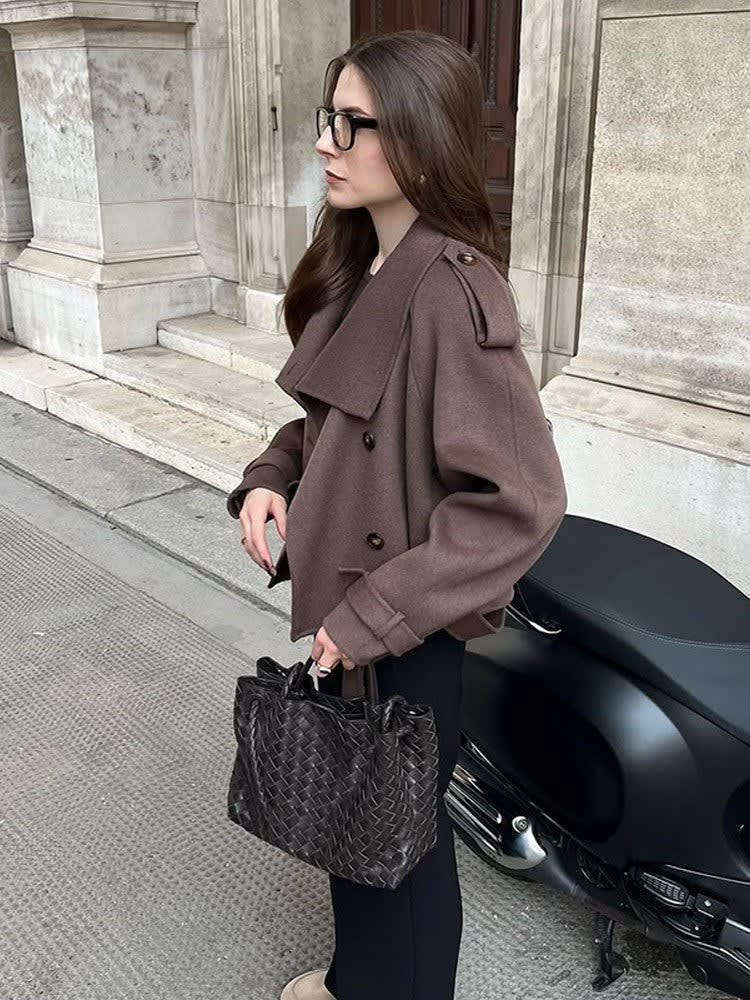 Hannah Cropped Epaulette Pea Coat_6