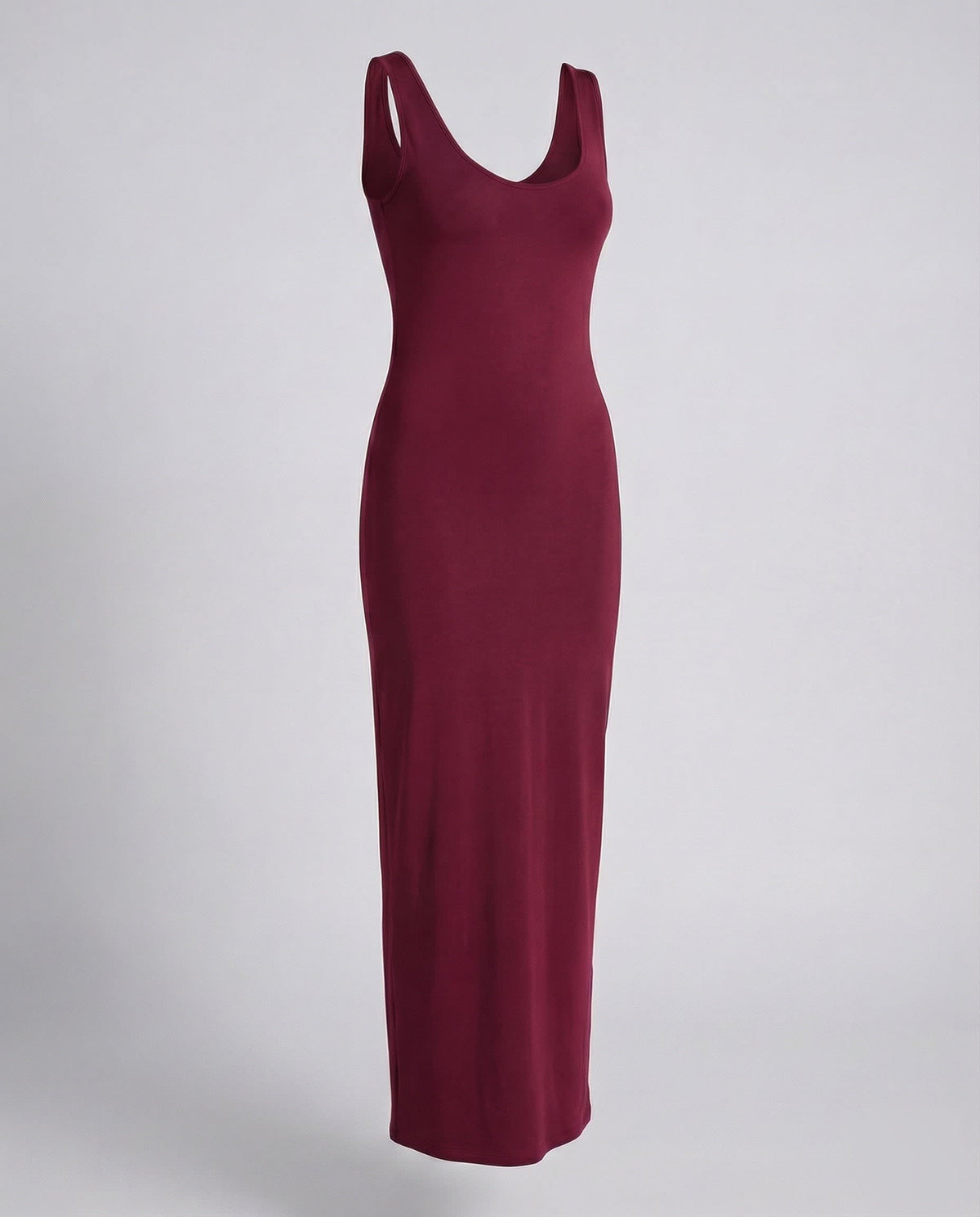 Danielle Scoop Neck Bodycon Maxi Dress_10
