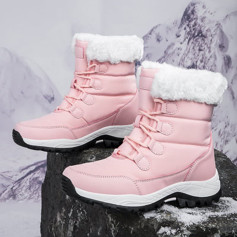 Lyra Fleece Lined Mid Calf Snow Boots_1