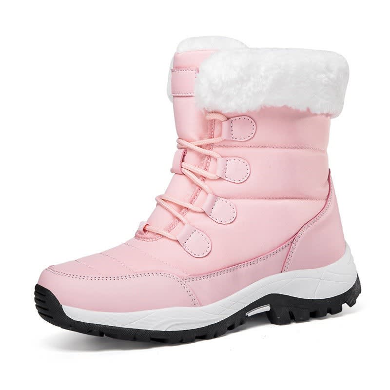 Lyra Fleece Lined Mid Calf Snow Boots_7