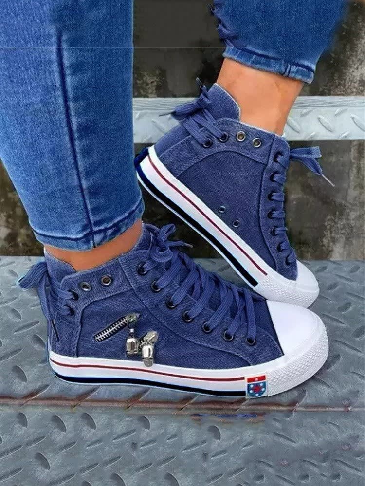 Fabiola Denim High Top Sneakers_8