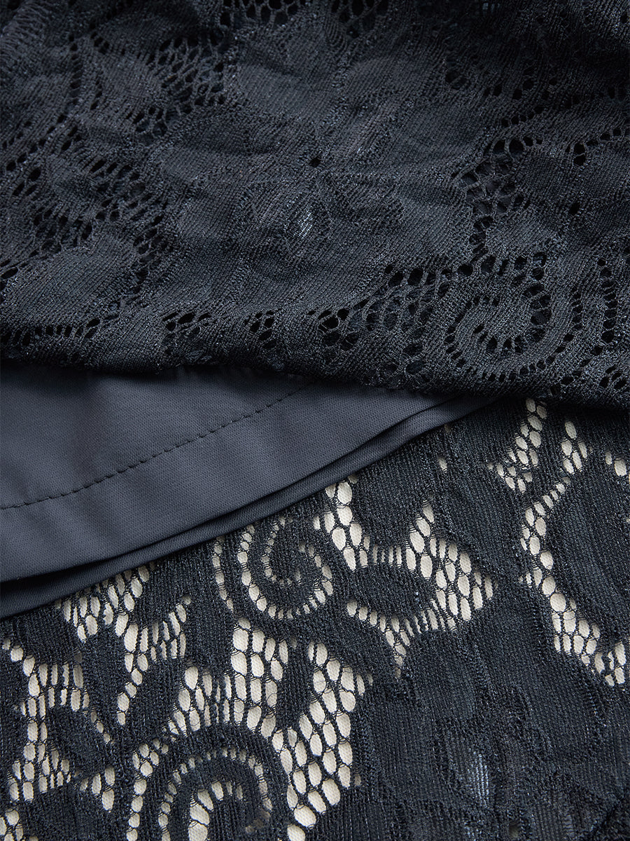 Scarlett Hayes Lace Midi Dress