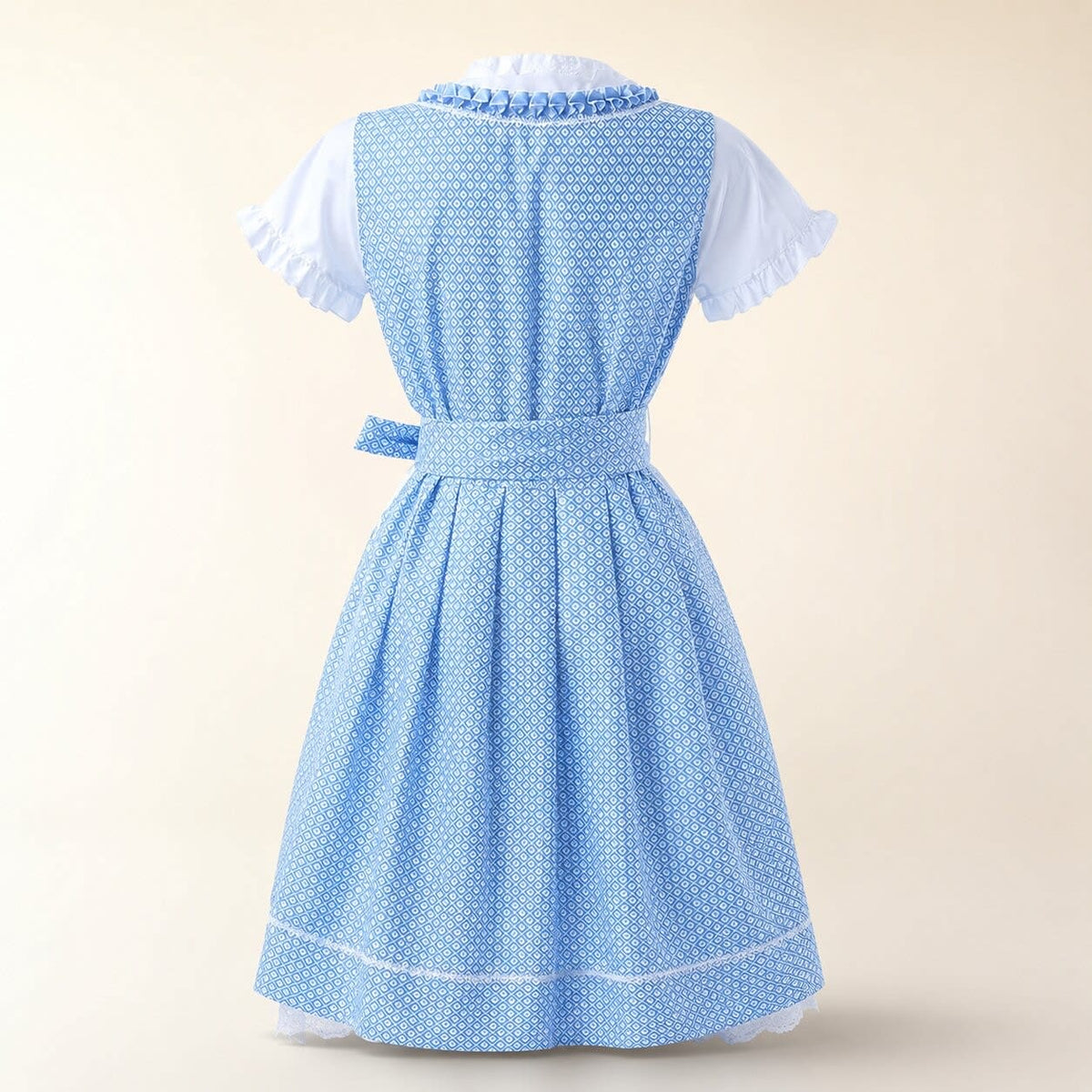 Ljubica Floral Lace Apron Dirndl Dress_13