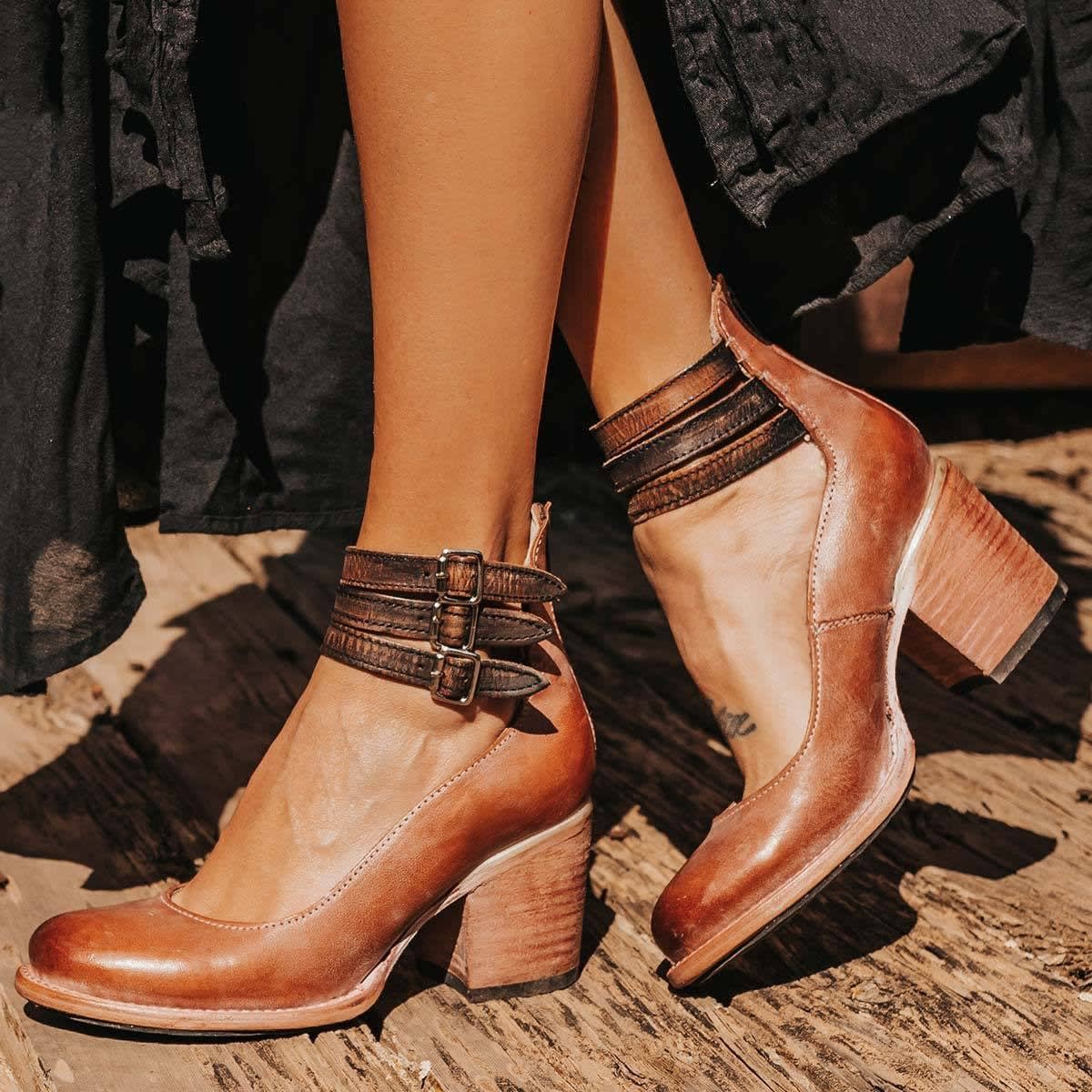 Imogen Leather Mary Jane Block Heels_6