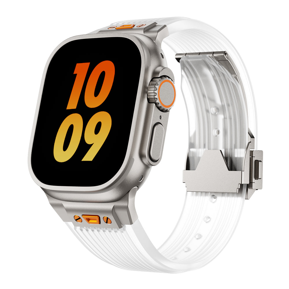 Montclair Translucent Silicone Apple Watch Band