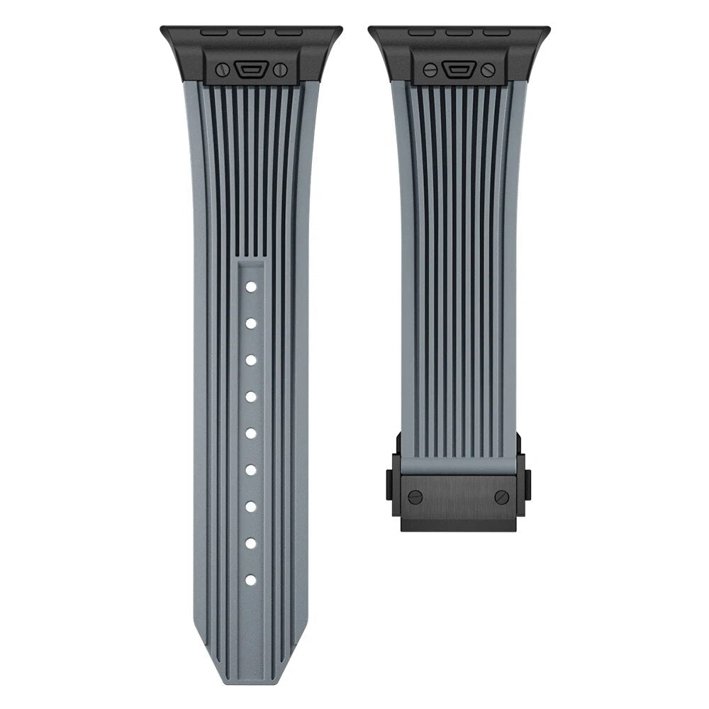 Montreal Streamlined Silicone Apple Watch Band
