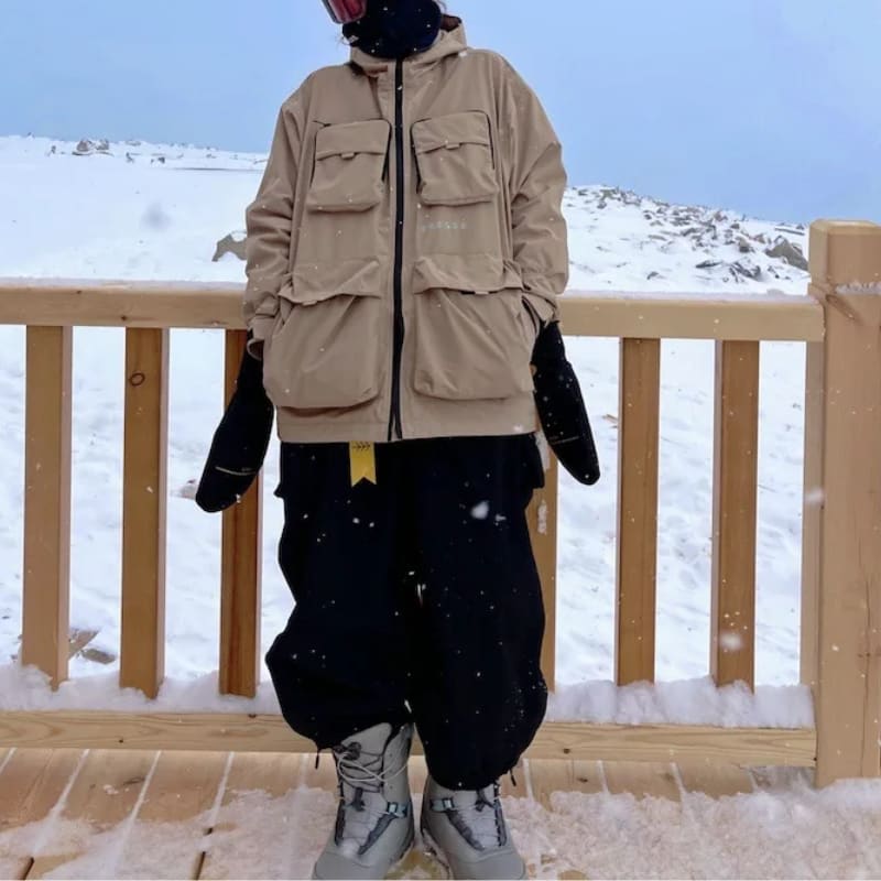 Ryan Baggy Wide Leg Ski Pants_1