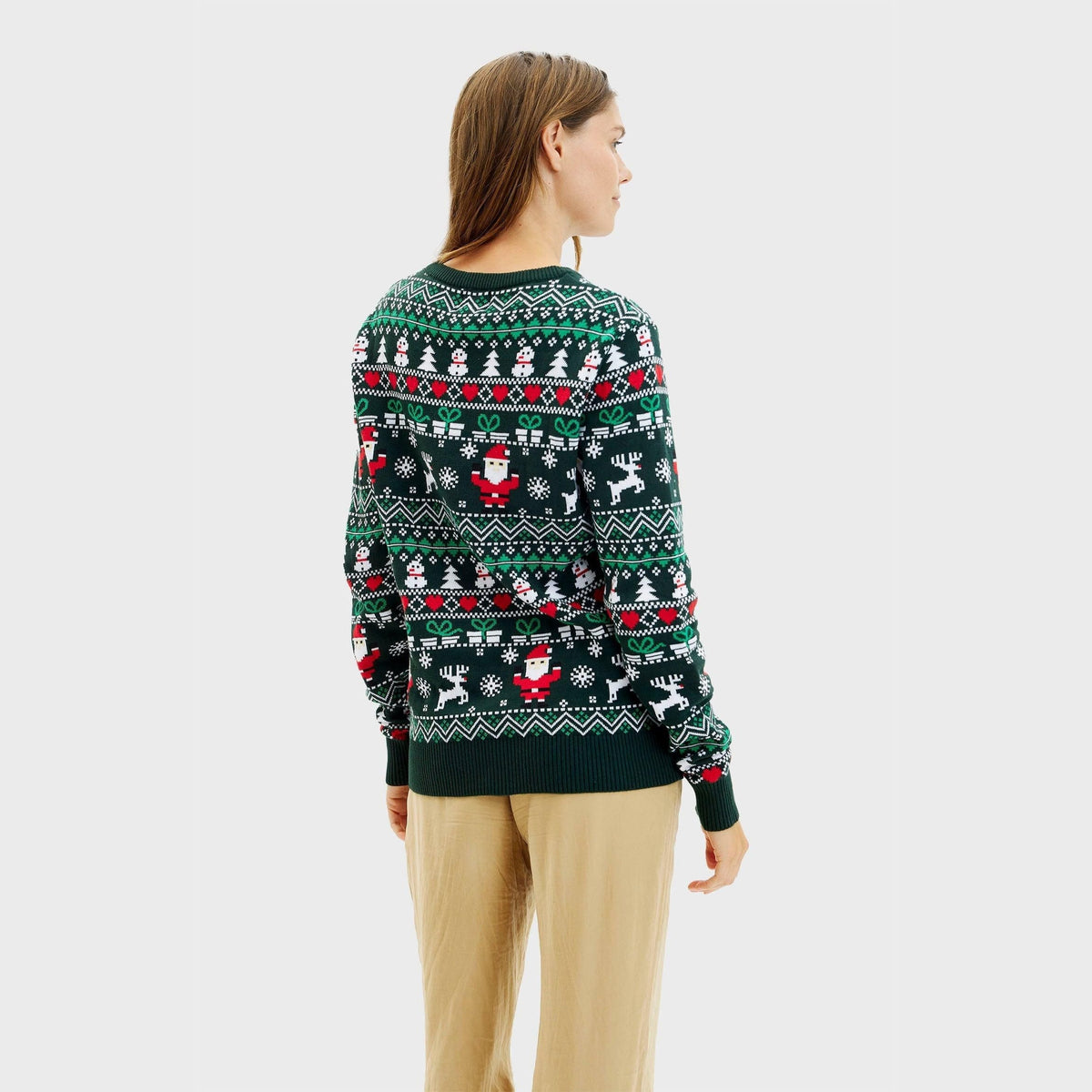 Vivian Fair Isle Cotton Christmas Sweater_5