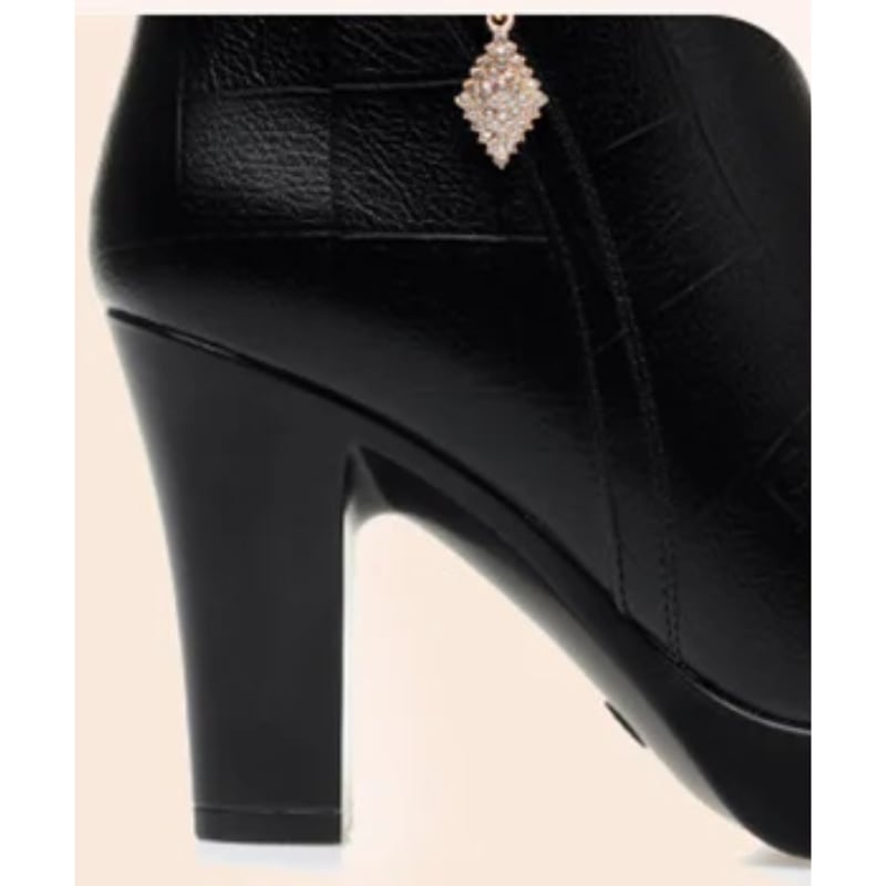 Marietta Fleece Lined Platform Ankle Boots_9