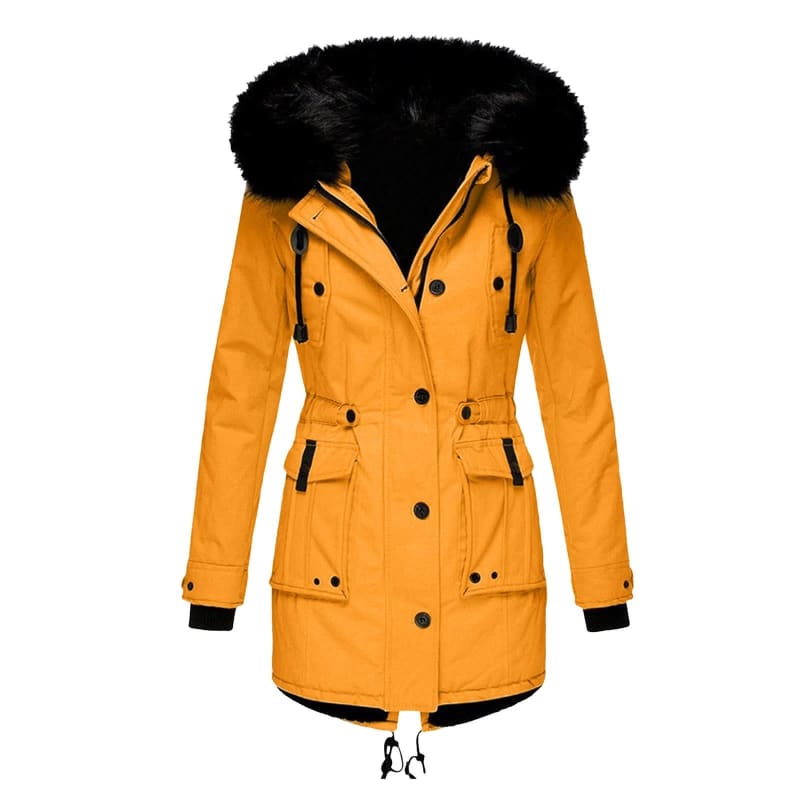 Alma Faux Fur Hooded Winter Coat_1