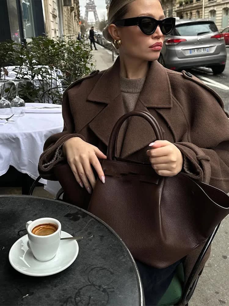 Eleanor Cropped Wool Pea Coat_3