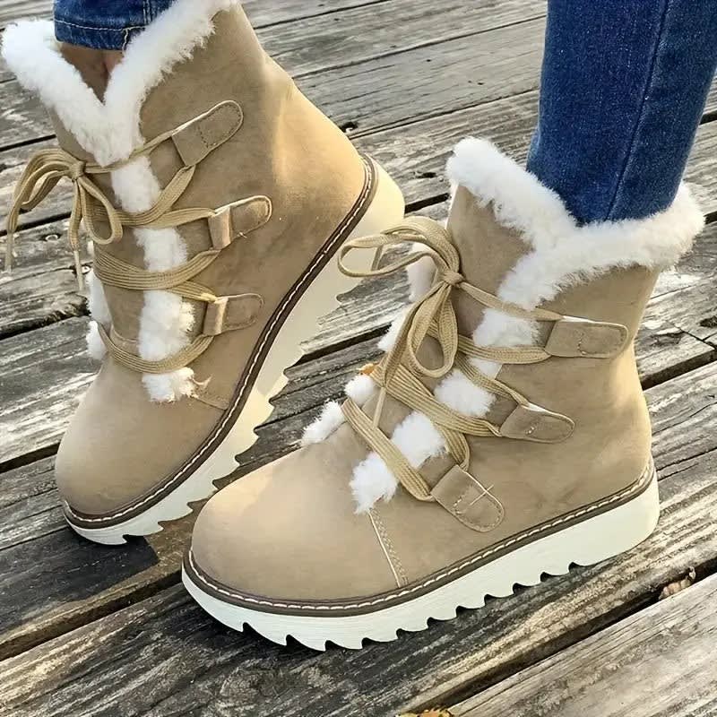 Solana Faux Suede Platform Winter Boots_2