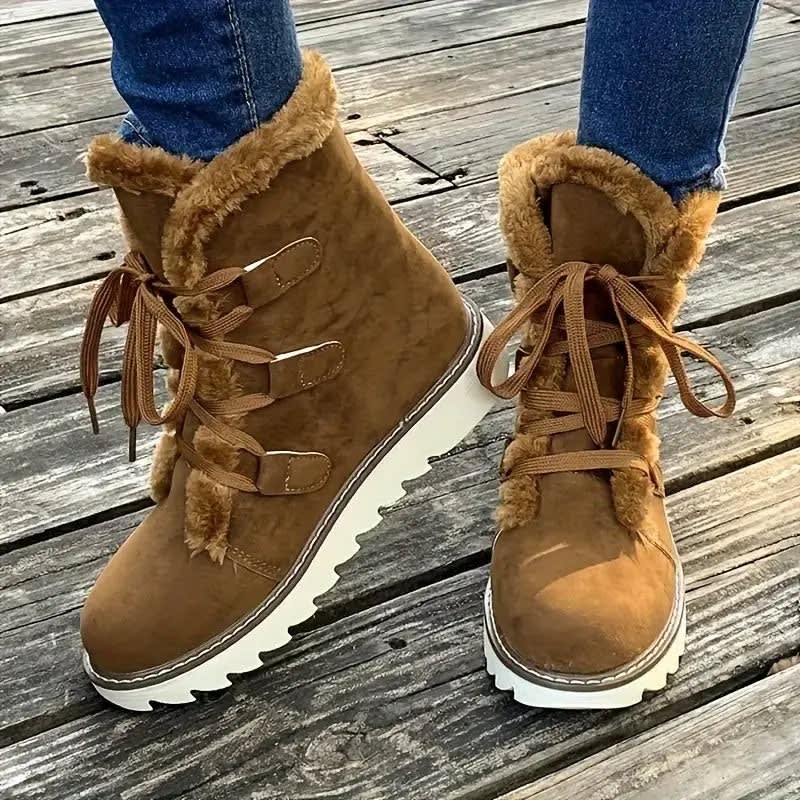 Solana Faux Suede Platform Winter Boots_3